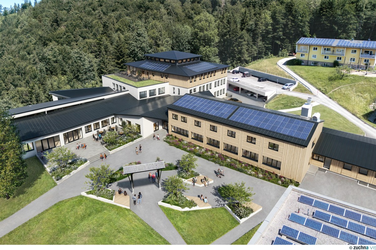 Visualisierung Werkschulheim Felbertal Ebenau